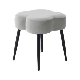 Σκαμπό 719-223-002 36x40cm Grey-Black