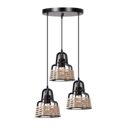 Φωτιστικό Οροφής 892-123-043 30x85cm 3xE27 Black-Gold