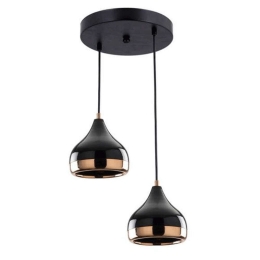 Φωτιστικό Οροφής 892-221-014 25x80cm 2xE27 Black-Gold