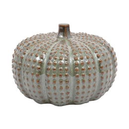 Διακοσμητική Κολοκύθα 023-223-076 15x15x10cm Veraman-Gold Κεραμικό