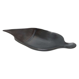 Διακοσμητική Πιατέλα 003-223-084 39,5x19,5x6cm Grey-Brown Κεραμικό