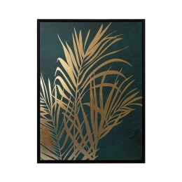Κάδρο Leafs 147-223-069 45x2,5x60cm Multi Κάθετοι Καμβάς