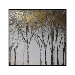 Κάδρο Trees 147-223-072 60x3x60cm Multi Τετράγωνοι Καμβάς