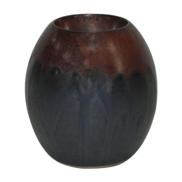 Κηροπήγιο Ρεσώ 003-223-086 10,5x10,5x11,5cm Grey-Brown Κεραμικό