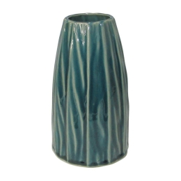 Βάζο Κεραμικό 003-123-039 12x12x20,3cm Green Κεραμικό