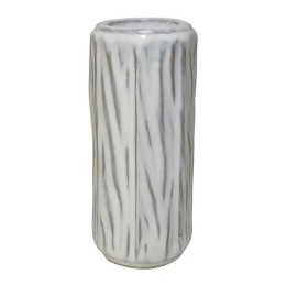 Κηροπήγιο Για Ρεσώ 003-123-044 7,7x7,7x17,3cm White Κεραμικό