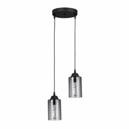 Φωτιστικό Οροφής 892-123-035 25cm 2xE27 Black