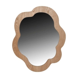 Καθρέπτης Τοίχου 140-223-002 66x3x79cm Natural Mdf,Γυαλί