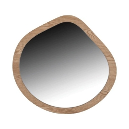 Καθρέπτης Τοίχου 140-223-004 72x3x68cm Natural Mdf,Γυαλί