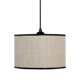 Φωτιστικό Οροφής Alok 835-124-282 30cm 1xE27 Beige-Black
