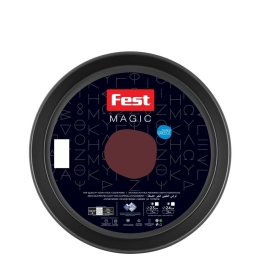 Ταψί Στρογγυλό Ν.38 Magic 61186 Grey Fest Αλουμίνιο