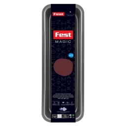 Φόρμα Κέικ Magic 0061220 30x10cm Black Fest Αλουμίνιο