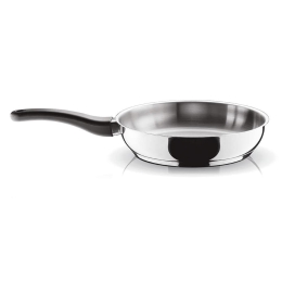 Tηγάνι Φ 24 Cm New Classic 014005301 Inox Pyramis Μεσαίο (23-25cm) Ανοξείδωτο Ατσάλι
