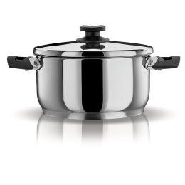 Κατσαρόλα Φ 24 Cm New Classic 015024201 Inox Pyramis 24cm Ανοξείδωτο Ατσάλι