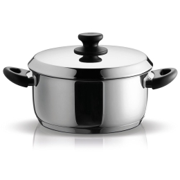 Κατσαρόλα Φ 26 Cm Zeon 015226201 Inox Pyramis 26cm Ανοξείδωτο Ατσάλι