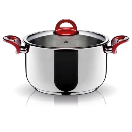 Κατσαρόλα Φ 28 Cm Essentio 014006801 Inox Pyramis 28cm Ανοξείδωτο Ατσάλι