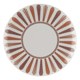 Πιατέλα Σερβιρίσματος Στρογγυλή Mideia 1181844 Φ31cm Multi Ionia Πορσελάνη