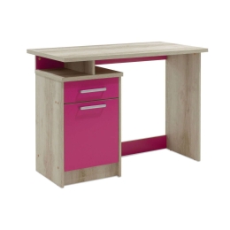 Γραφείο Παιδικό Looney Castillo-Ροζ 100X55X75Cm 123-000081 Mdf,Ξύλο