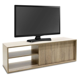 Έπιπλο Τηλεόρασης Eco Tv Sonoma 120X40X38Cm 043-000073 Μελαμίνη