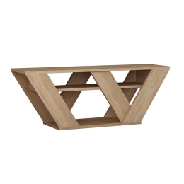 Έπιπλο Τηλεόρασης Pipralla Φυσικό 110X40X30Cm 119-000968 Μελαμίνη