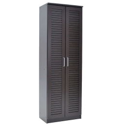 Παπουτσοθήκη-Ντουλάπα Sante 21 Ζεύγων Wenge 60X37X183Cm 123-000006 Μελαμίνη