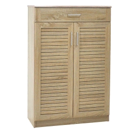 Παπουτσοθήκη-Ντουλάπι Sante 20 Ζεύγων Sonoma 80X37X123Cm 123-000001 Μελαμίνη