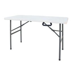 Τραπέζι Catering Rodeo Πτυσσόμενο-Βαλίτσα Λευκό 122X60X74Cm 142-000004