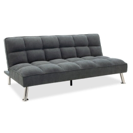 Καναπές-Κρεβάτι Rebel 3θέσιος 035-000020 Anthracite 189x92x82 Ξύλο,Ύφασμα