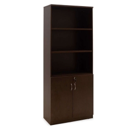 Βιβλιοθήκη Γραφείου Amazon 069-000042 80x40x200cm Walnut