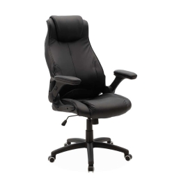 Πολυθρόνα Γραφείου Διευθυντική Ammon 033-000014 68x73x119-126cm Black
