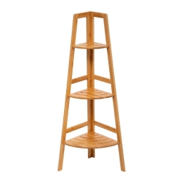 Ραφιέρα Angle 199-000114 32x32x103cm Natural Bamboo