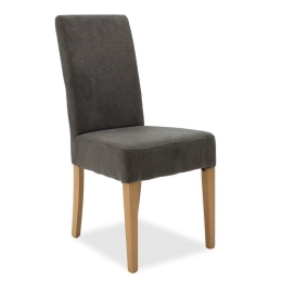 Καρέκλα Ditta 047-000046 45x58x96 Anthracite-Sonoma Ξύλο,Ύφασμα