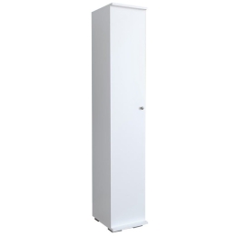 Ντουλάπι-Στήλη Juan 120-000238 30x35x177cm White Μοριοσανίδα, Μελαμίνη