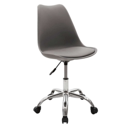 Καρέκλα Γραφείου Gaston II 127-000026 47x48x80/93cm Grey