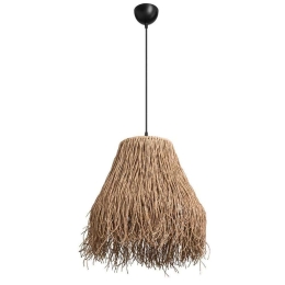 Φωτιστικό Οροφής PWL-1126 Φ36,5x90cm 1xΕ27 Brown