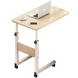 Τραπεζάκι Βοηθητικό Με Ρόδες Talf 072-000047 60x40x85cm Natural-White
