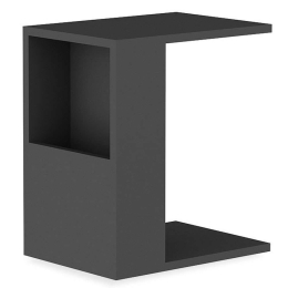 Τραπεζάκι Σαλονιού Βοηθητικό Zane 120-000013 40x30x50cm Anthracite