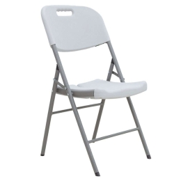 Καρέκλα Πτυσσόμενη Zora 142-000012 46x56x87cm White