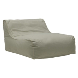 Πουφ Αδιάβροχο Leandro 056-000078 105x110x60cm Grey