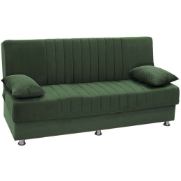 Καναπές - Κρεβάτι Τριθέσιος Romina 213-000015 180x75x80cm Green