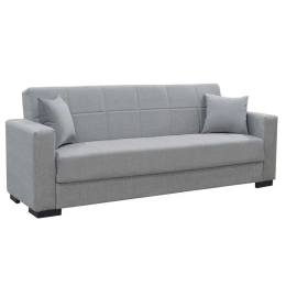 Καναπές - Κρεβάτι Τριθέσιος Vox 213-000001 212x77x80cm Grey