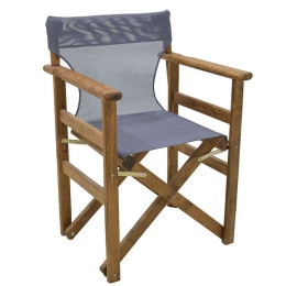 Πολυθρόνα Σκηνοθέτη Retto 237-000017 61x51x86cm Brown-Anthracite