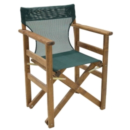 Πολυθρόνα Σκηνοθέτη Retto 237-000019 61x51x86cm Brown-Dark Green
