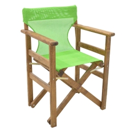 Πολυθρόνα Σκηνοθέτη Retto 237-000021 61x51x86cm Brown-Light Green