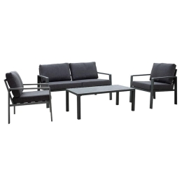 Σαλόνι Κήπου Ritchie 219-000002 (Σετ 4τμχ) Anthracite 4 Θέσεων