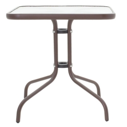 Τραπέζι Κήπου Watson 130-000028 80x80x70cm Brown