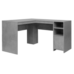 Γραφείο Γωνιακό Matera 225-000004 120x120x76cm Grey Cement