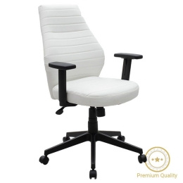 Καρέκλα Γραφείου Διευθυντή Benno 076-000012 66x76x103/110cm White