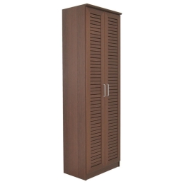Παπουτσοθήκη-Ντουλάπα Sante 21 ζευγών σε Walnut 60x37x183cm