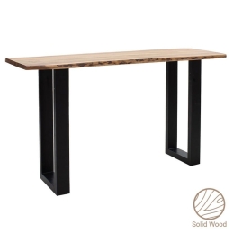 Κονσόλα Slim 223-000025 140x45x75.5cm Natural-Black